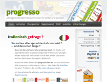 Tablet Screenshot of progresso-web.at